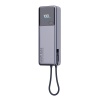 Аккумулятор внешний с встроенным кабелем Xiaomi Power Bank 10000 mAh, 165W